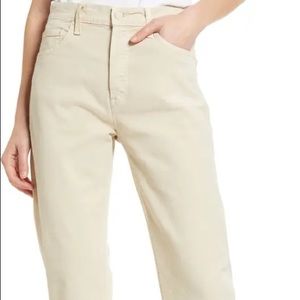 NWT Mother denim jeans ditcher crop high waist pants size 29 Free People